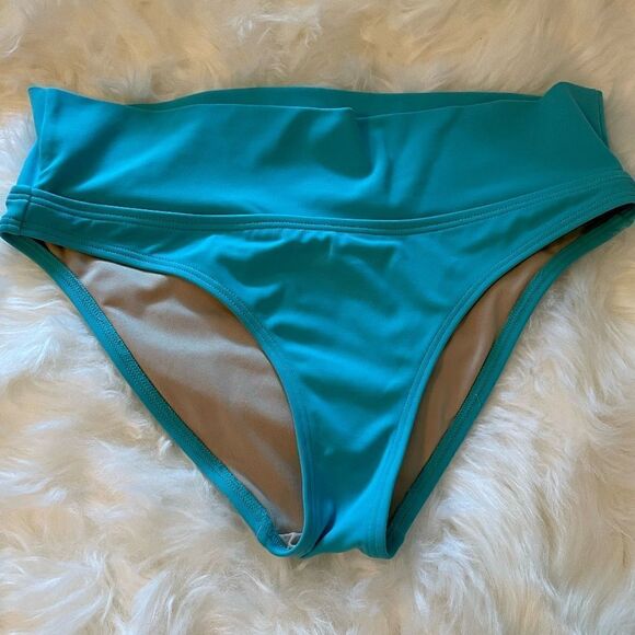 Victoria's Secret Turquoise Bikini Bottoms - Size XS - Picture 1 of 3